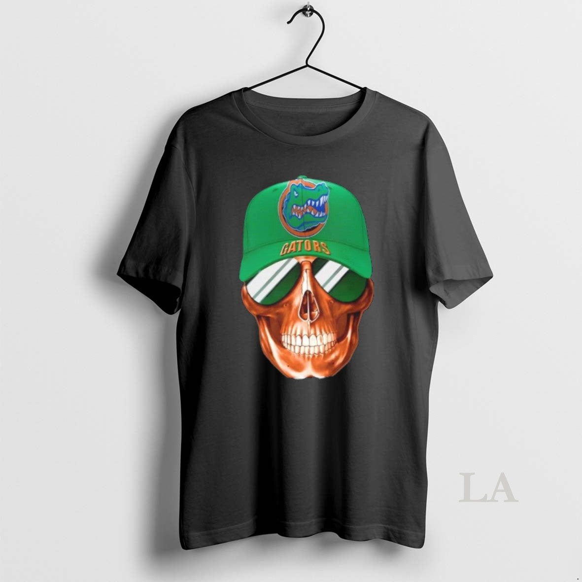 Original Skull Wearing A Cap And Smile Florida Gators Fans T-Shirts, Hoodie, Sweatshirt | PrintMintTees.com