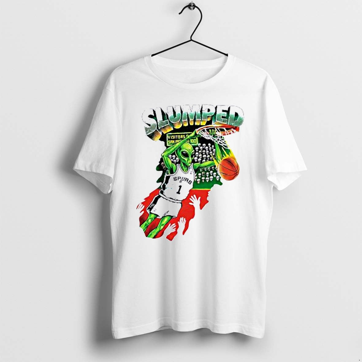 Original Slumped Victor Wembanyama Alien Tshirts Jpg