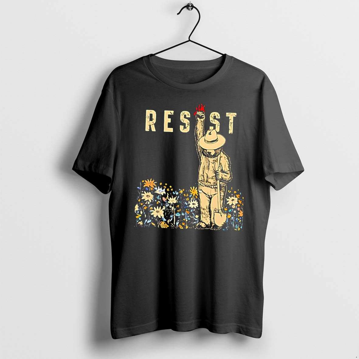 Original Smokey Bear Resist Vintage Tee Tshirts Jpg
