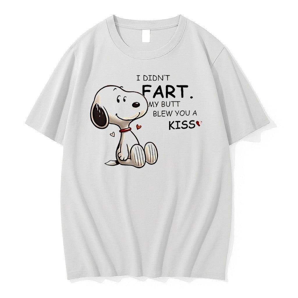 Original Snoopy I Didnt Fart My Butt Blew You A Kiss Tshirts Jpg