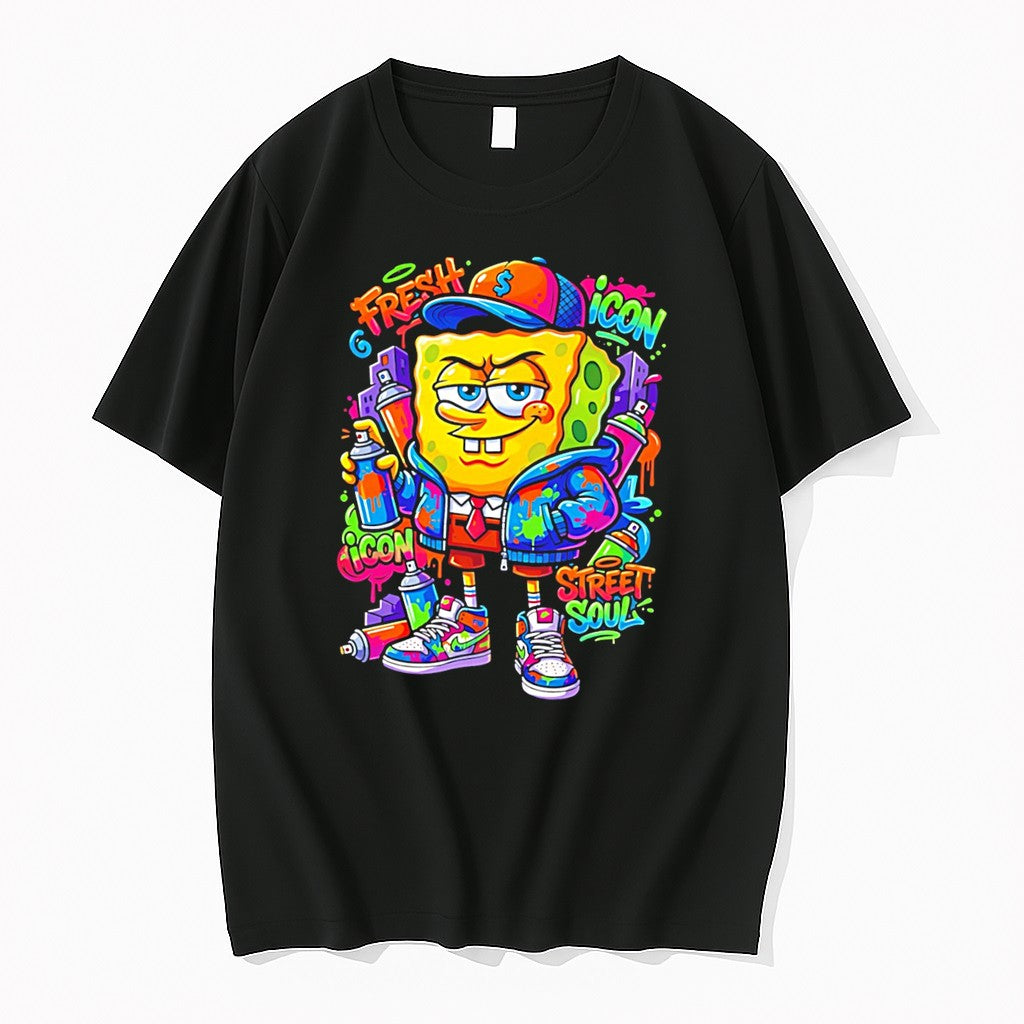 Original Sponge Bob Square Pants Street Tee Tshirts Jpg