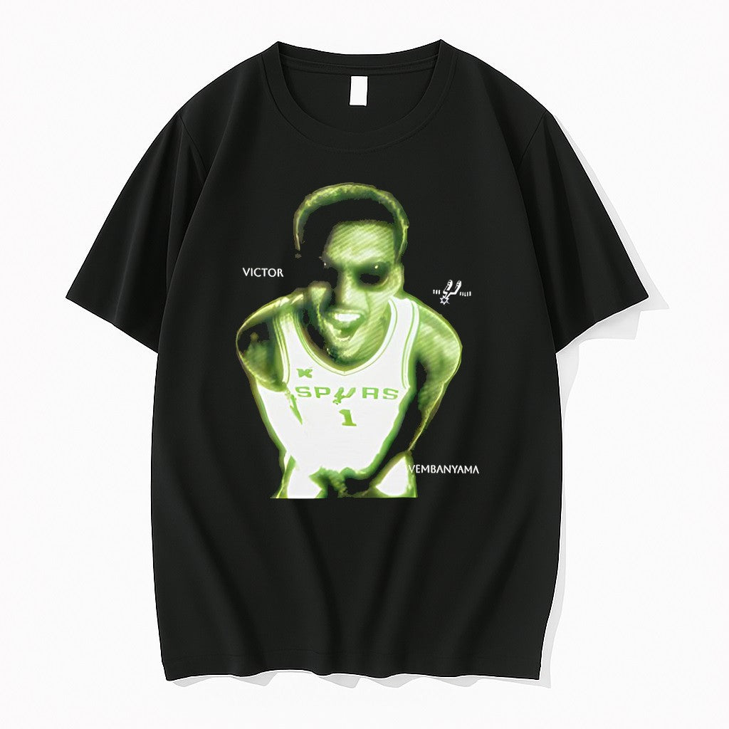 Original Spurs Wemby Alien Tshirts Jpg