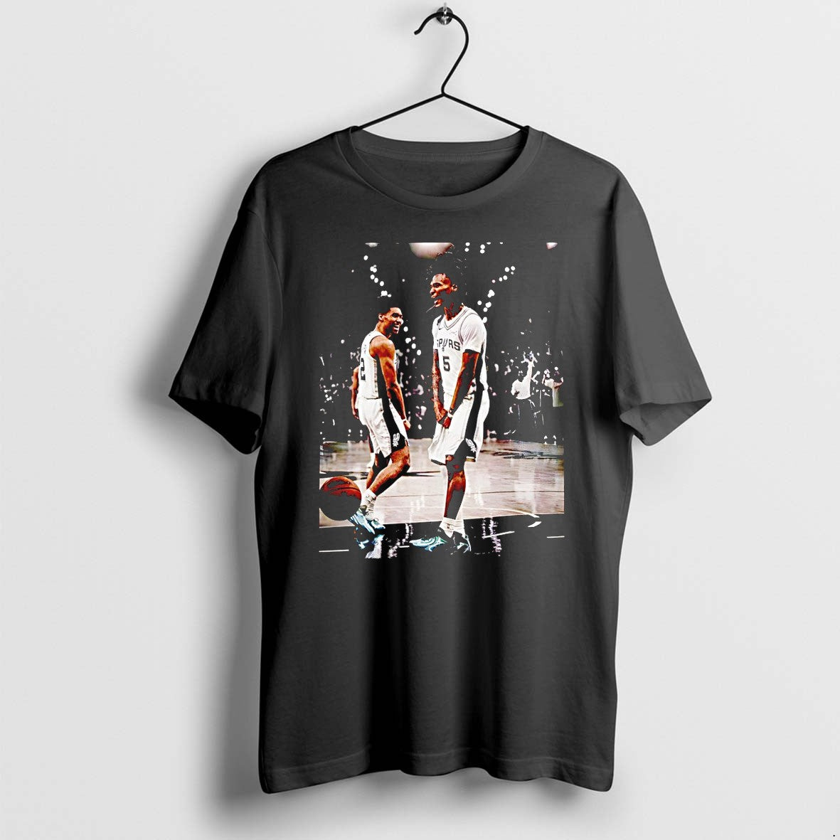 Original Stephon Castle And Dylan Harper San Antonio Spurs Hoops Basketball Vintage Tshirts