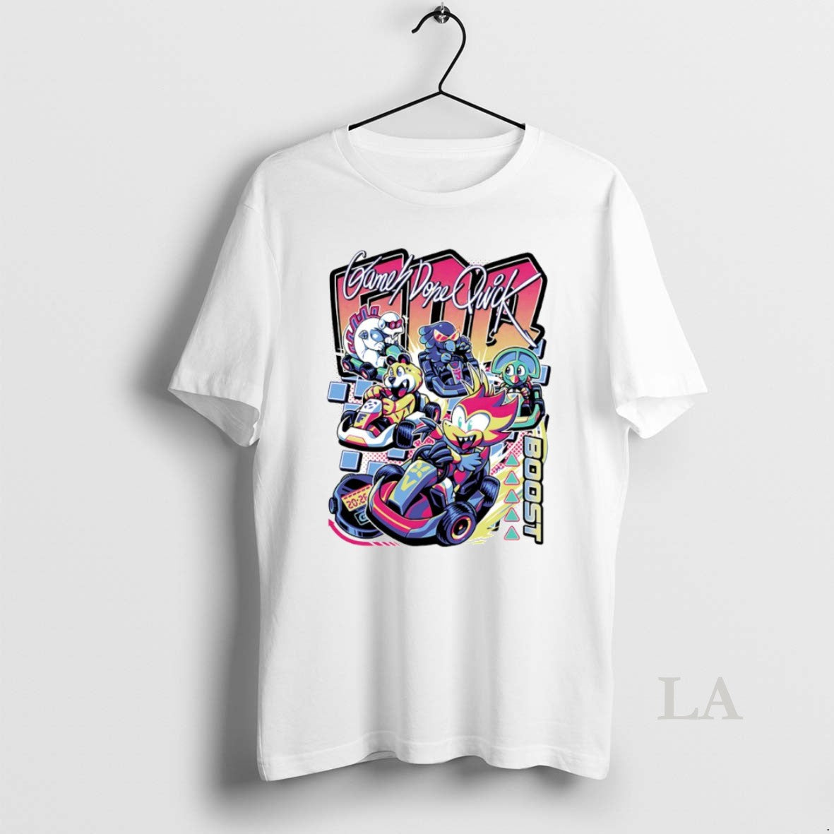 Original Super Mascot Racers Game Done Quick Circle T-Shirts, Hoodie, Sweatshirt | PrintMintTees.com