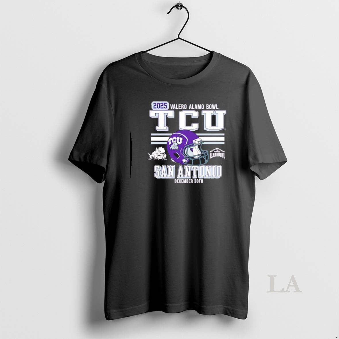 Original Tcu San Antonio 2025 Alamo Bowl Bound Helmet T-Shirts, Hoodie, Sweatshirt | PrintMintTees.com