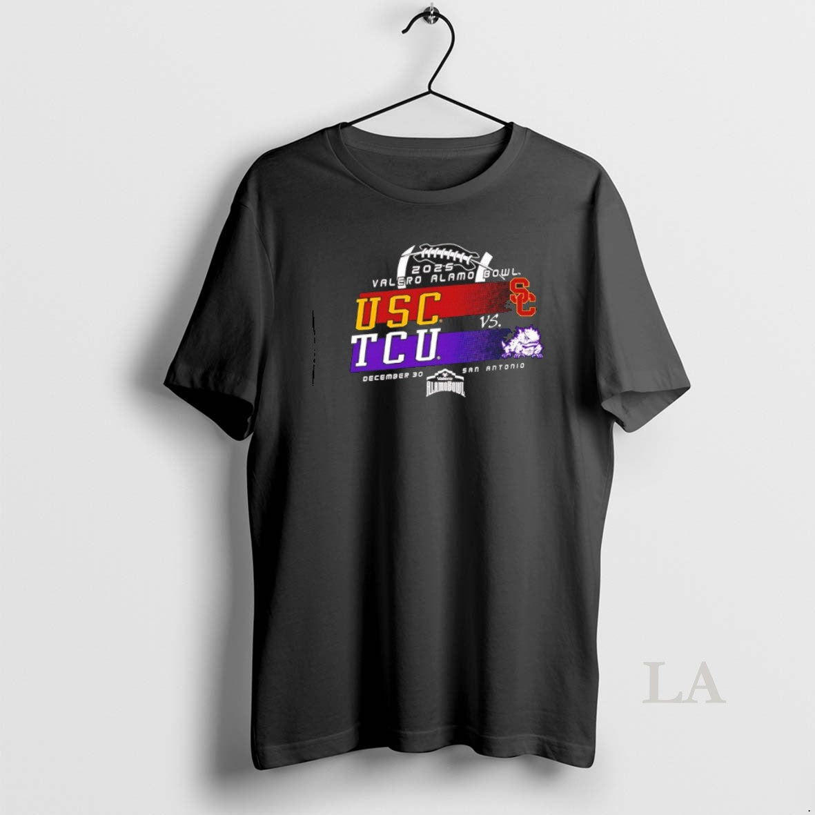 Original Tcu Vs Usc 2025 Alamo Bowl Bound T-Shirts, Hoodie, Sweatshirt | PrintMintTees.com