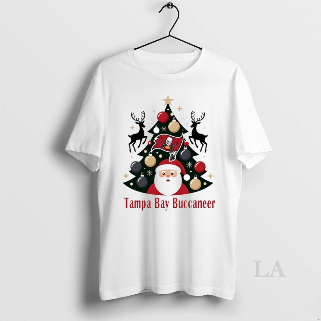 Original Tampa Bay Buccaneer Christmas Tree Circle T-Shirts, Hoodie, Sweatshirt | PrintMintTees.com