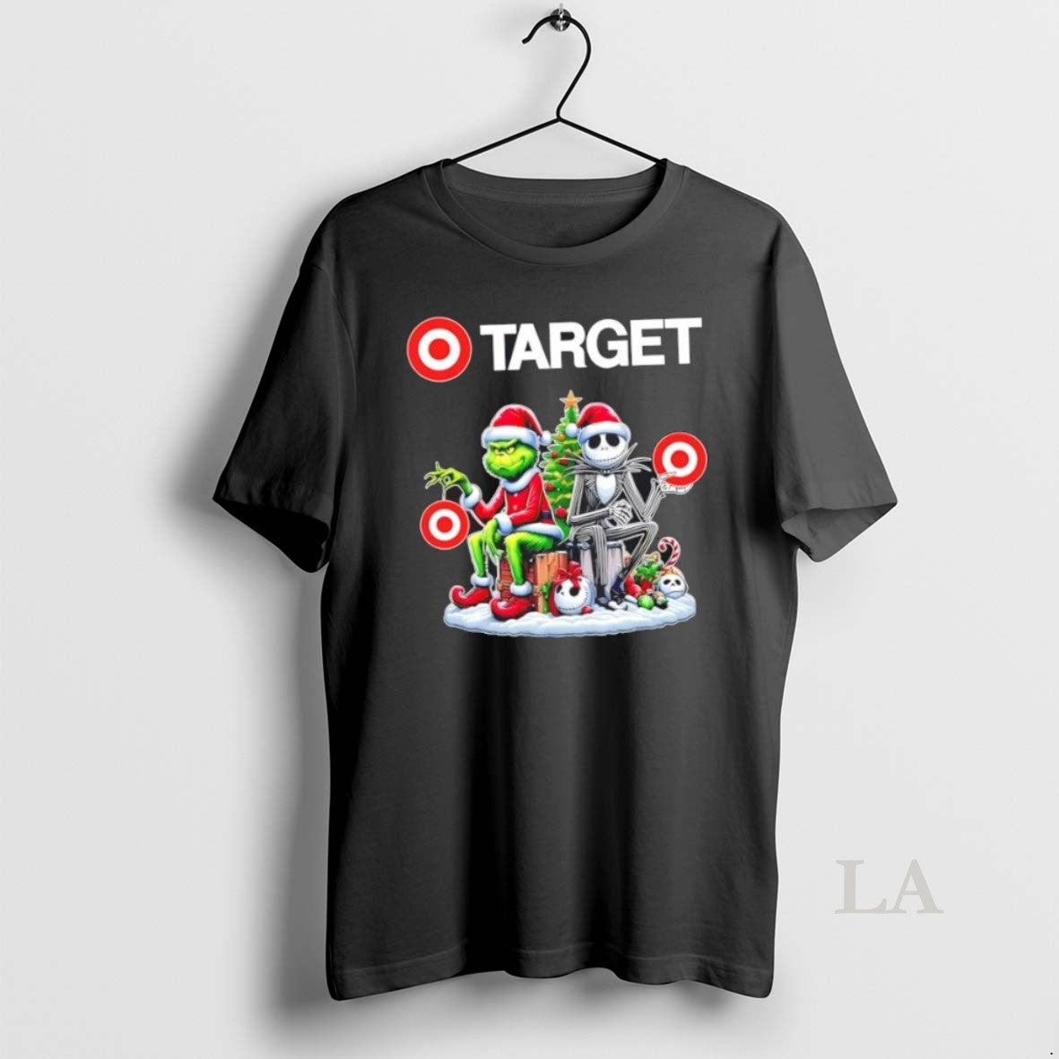 Original Target X Grinch And Jack Skellington Unwilling Friends Merry Christmas
