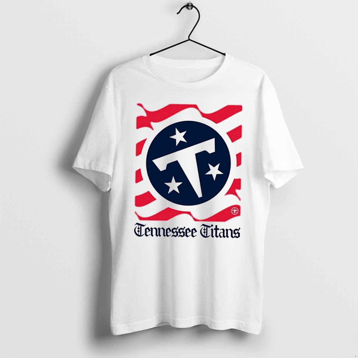 Original Tennessee Titans American 250th Flag Heritage Wordmark Tee Tshirts Jpg
