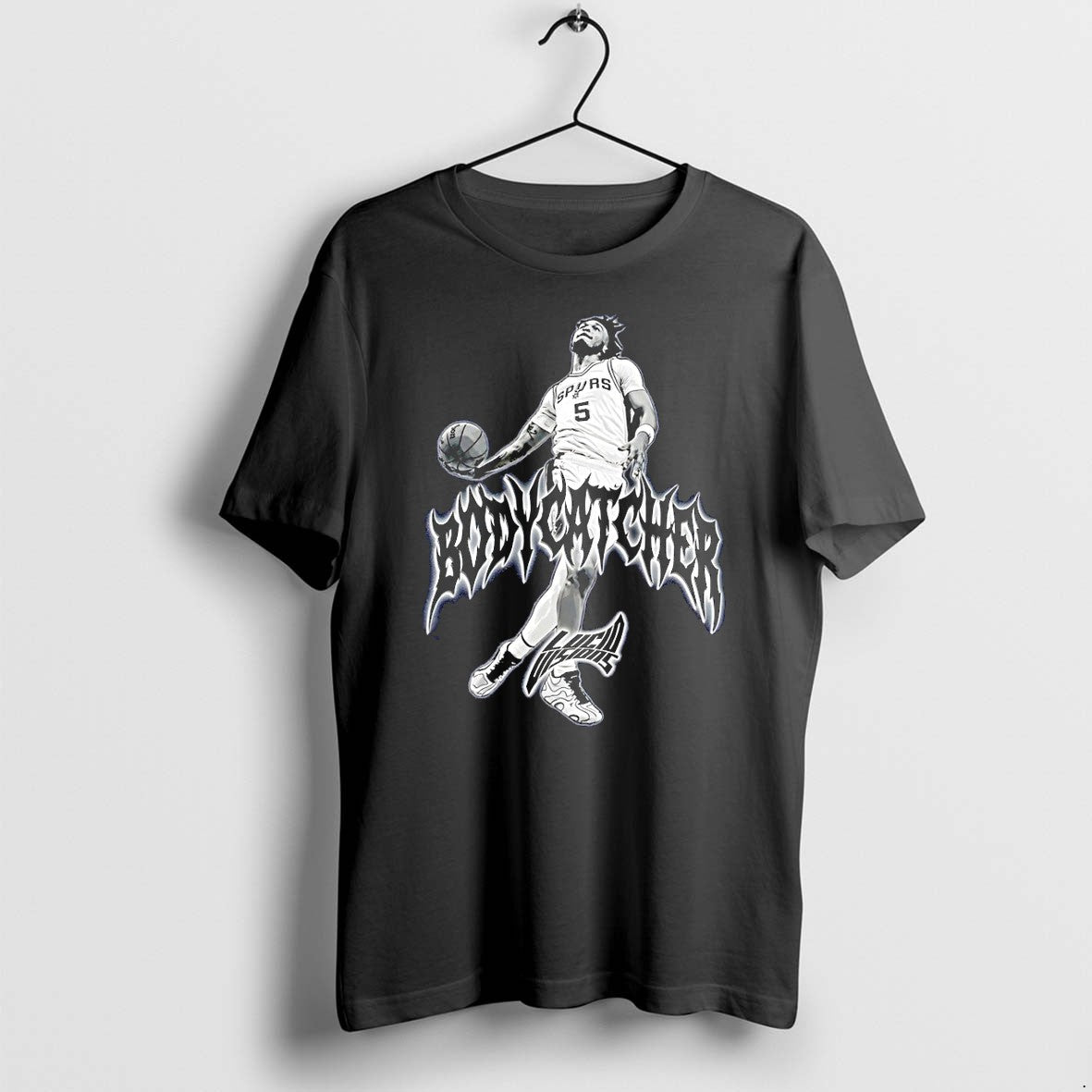 Original Terquavion Smith San Antonio Spurs Bodycatcher Lucid Visions Basketball Nba 2026 Tshirts