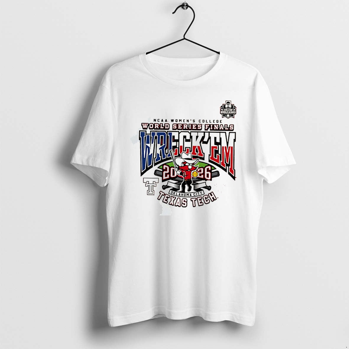 Original Texas Tech 2026 Wcws Finals Championship Wreck Em Ready Stance Tee Tshirts