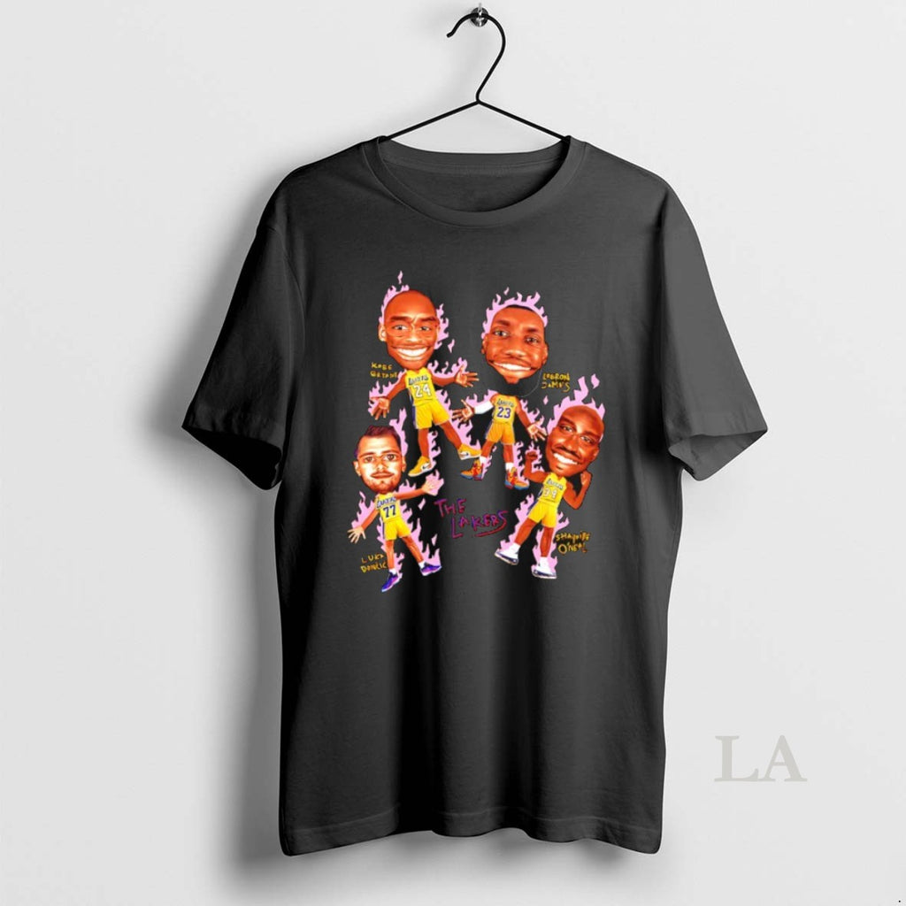 Original The Lakers Crazy Head Funny T-Shirts, Hoodie, Sweatshirt | PrintMintTees.com