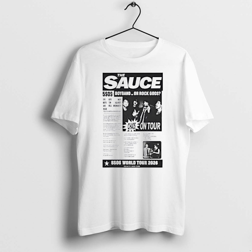 Original The Sauce 5 Seconds Of Summer Tshirts Jpg
