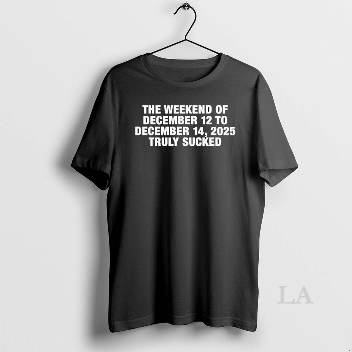 Original The Weekend Of December 12 To December 15 2025 Truly Sucked T-Shirts, Hoodie, Sweatshirt | PrintMintTees.com