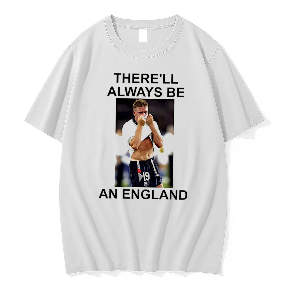 Original Therell Always Be An England Gazza Italia 90 World Cup Tee Tshirts Jpg