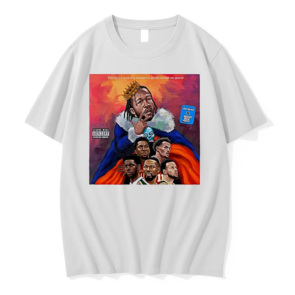 Original This Is In No Way Intended To Glorify Second Rate Guards Nba White Tshirts
