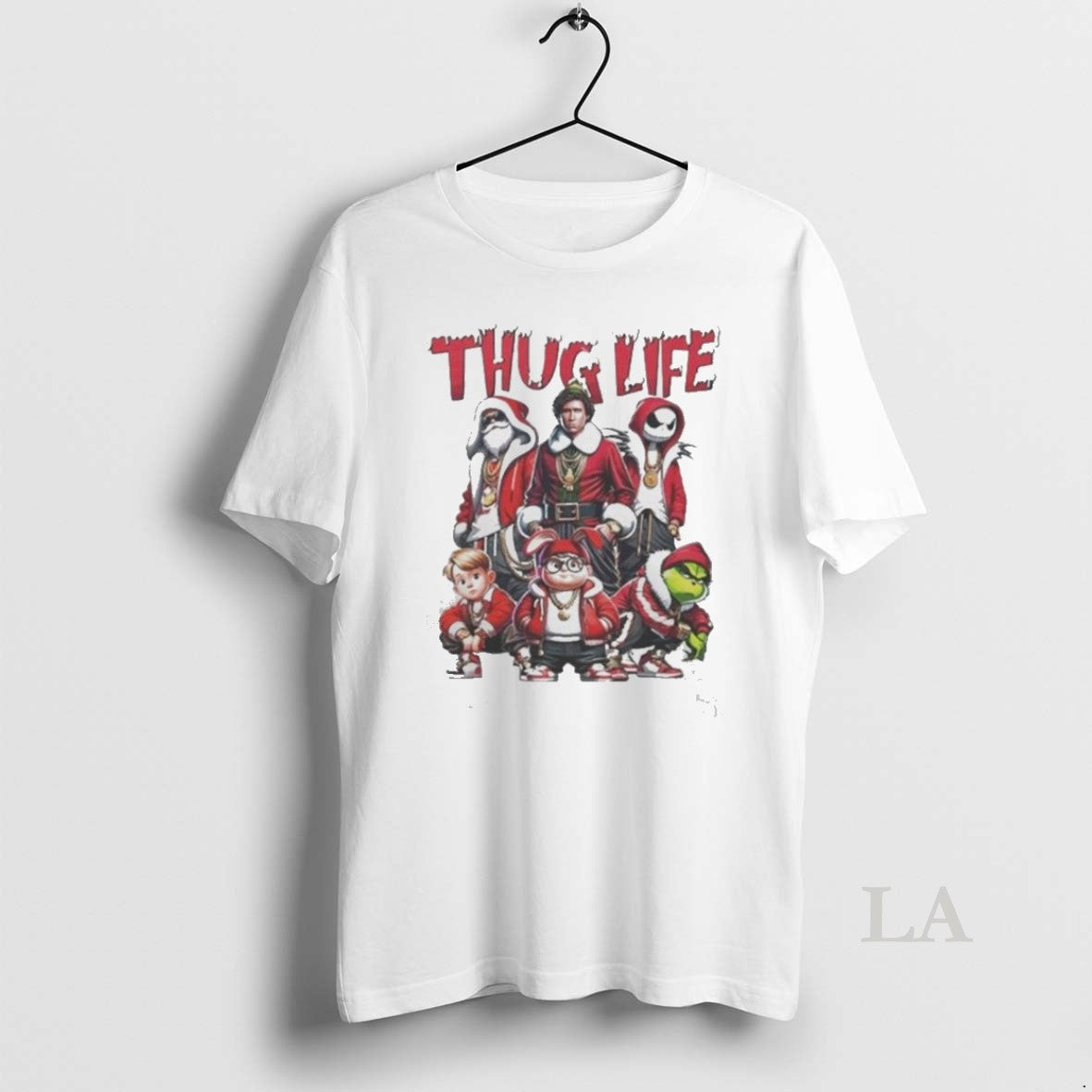 Original Thug Life Santa Grinch Friends Christmas Vintage 2025