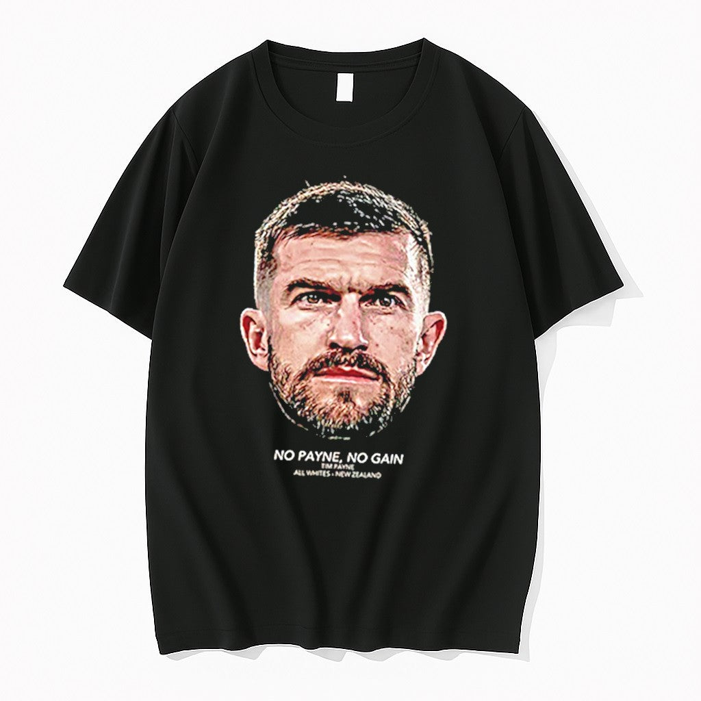 Original Tim Payne Wellington Phoenix No Payne No Gain Big Head Tee Tshirts Jpg