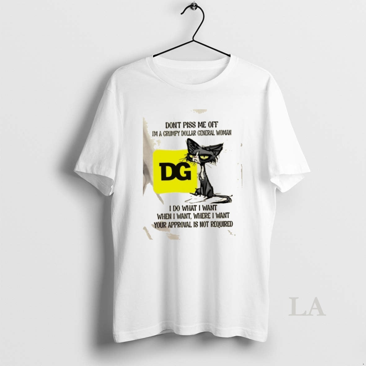 Original Tired Cat Dont Piss Me Off Im A Grumpy Dollar General Woman I Do T-Shirts, Hoodie, Sweatshirt | PrintMintTees.com