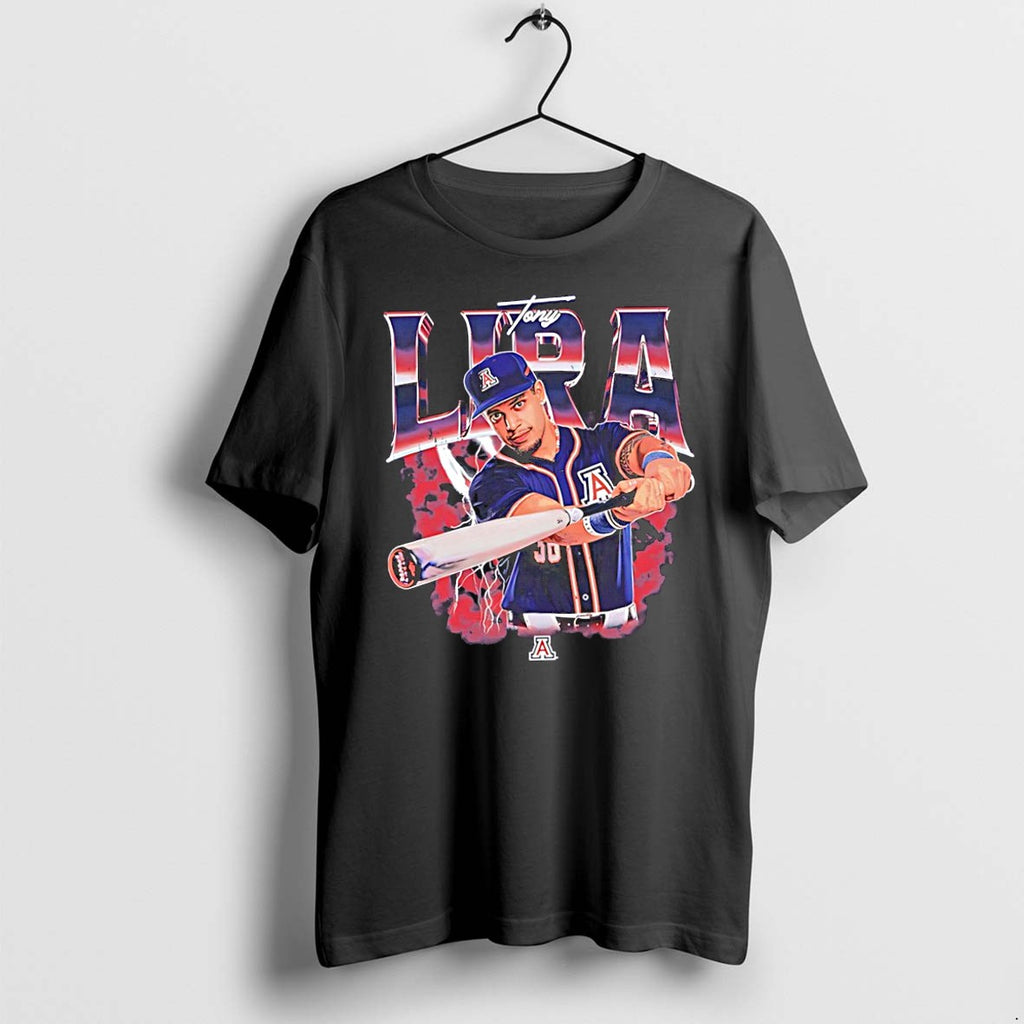 Original Tony Lira Arizona Ncaa Baseball Player Retro Tshirts Jpg