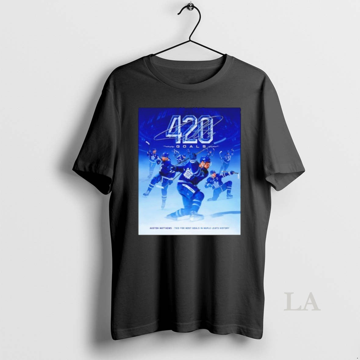 Original Toronto Maple Leafs 420 Goals Auston Matthews Signature T-Shirts, Hoodie, Sweatshirt | PrintMintTees.com