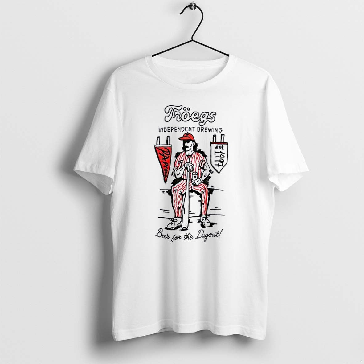 Original Troegs Independent Brewing Beer For The Dugout Tshirts Jpg