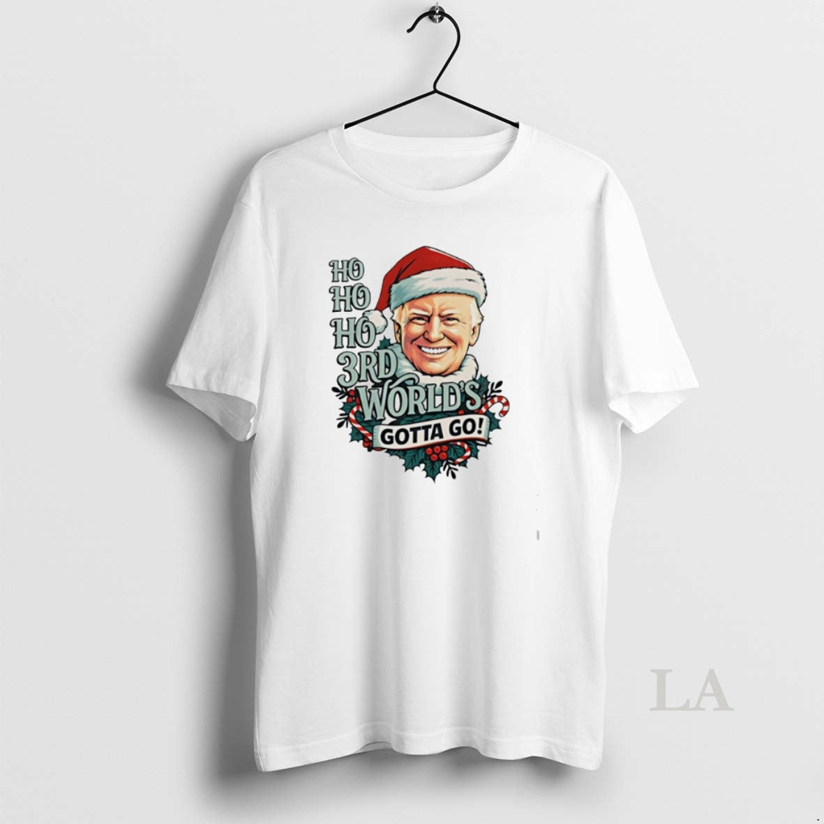 Original Trump Santa Ho Ho Ho 3rd Worlds Gotta Go Christmas T-Shirts, Hoodie, Sweatshirt | PrintMintTees.com