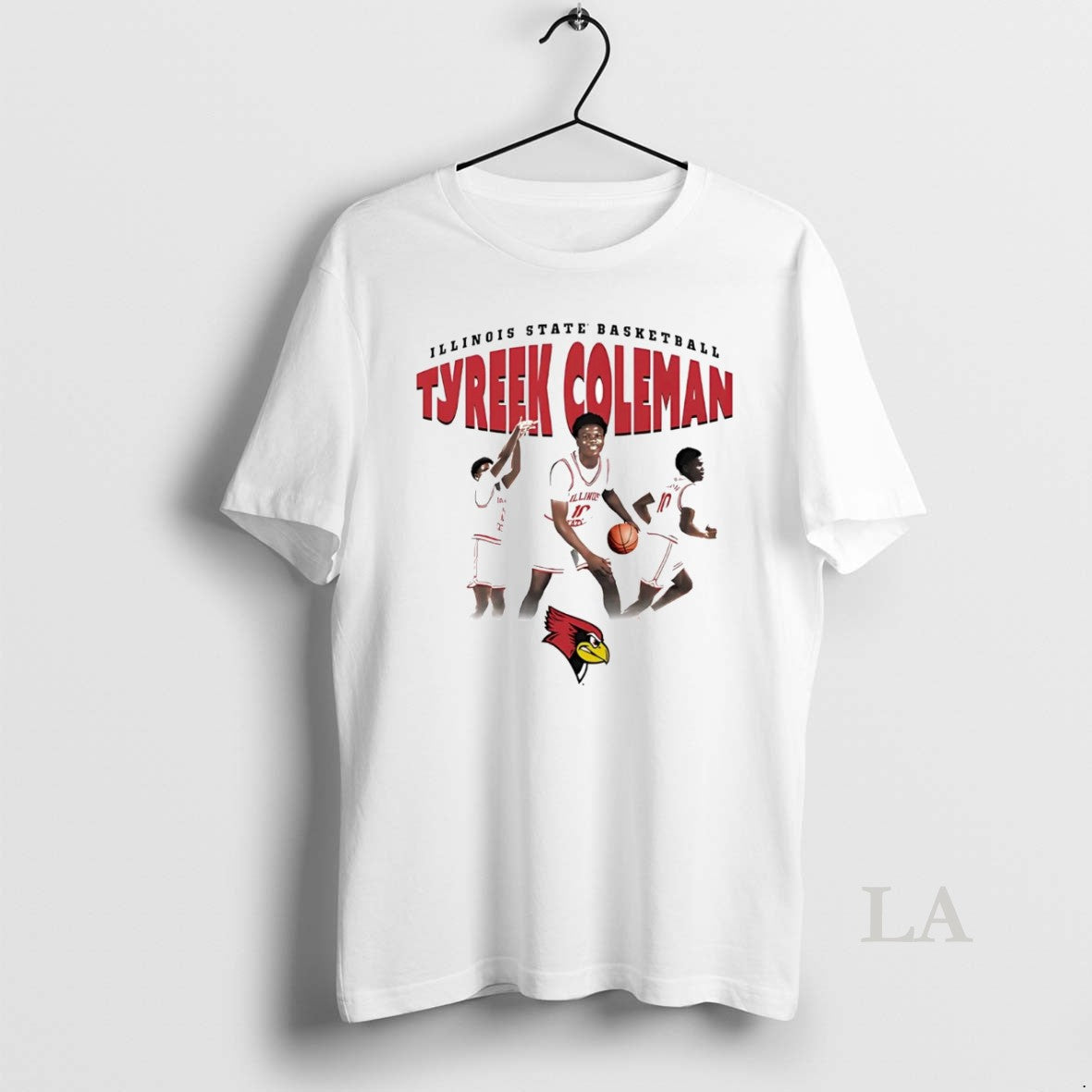 Original Tyreek Coleman Illustrated Illinois State Redbirds T-Shirts, Hoodie, Sweatshirt | PrintMintTees.com