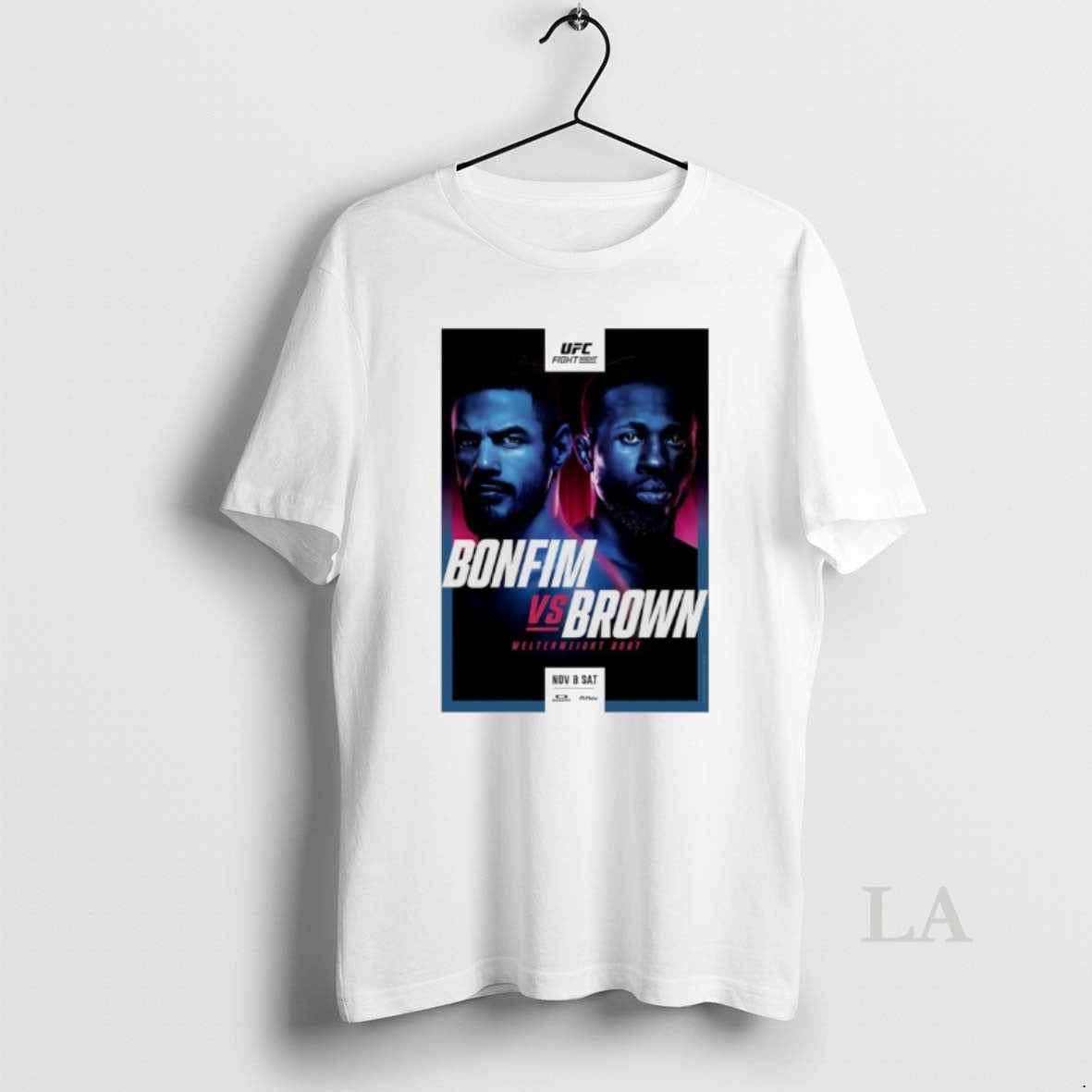 Original Ufc Fight Night Bonfim Vs Brown Autographed Event T-Shirts, Hoodie, Sweatshirt | PrintMintTees.com