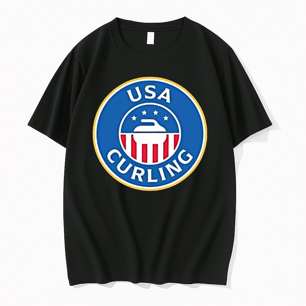 Original Usa Curling Winter Olympics Tshirts Jpg