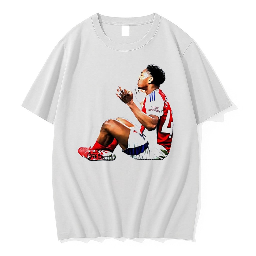 Original Visit Rwanda Predator Arsenal White Tshirts Jpg