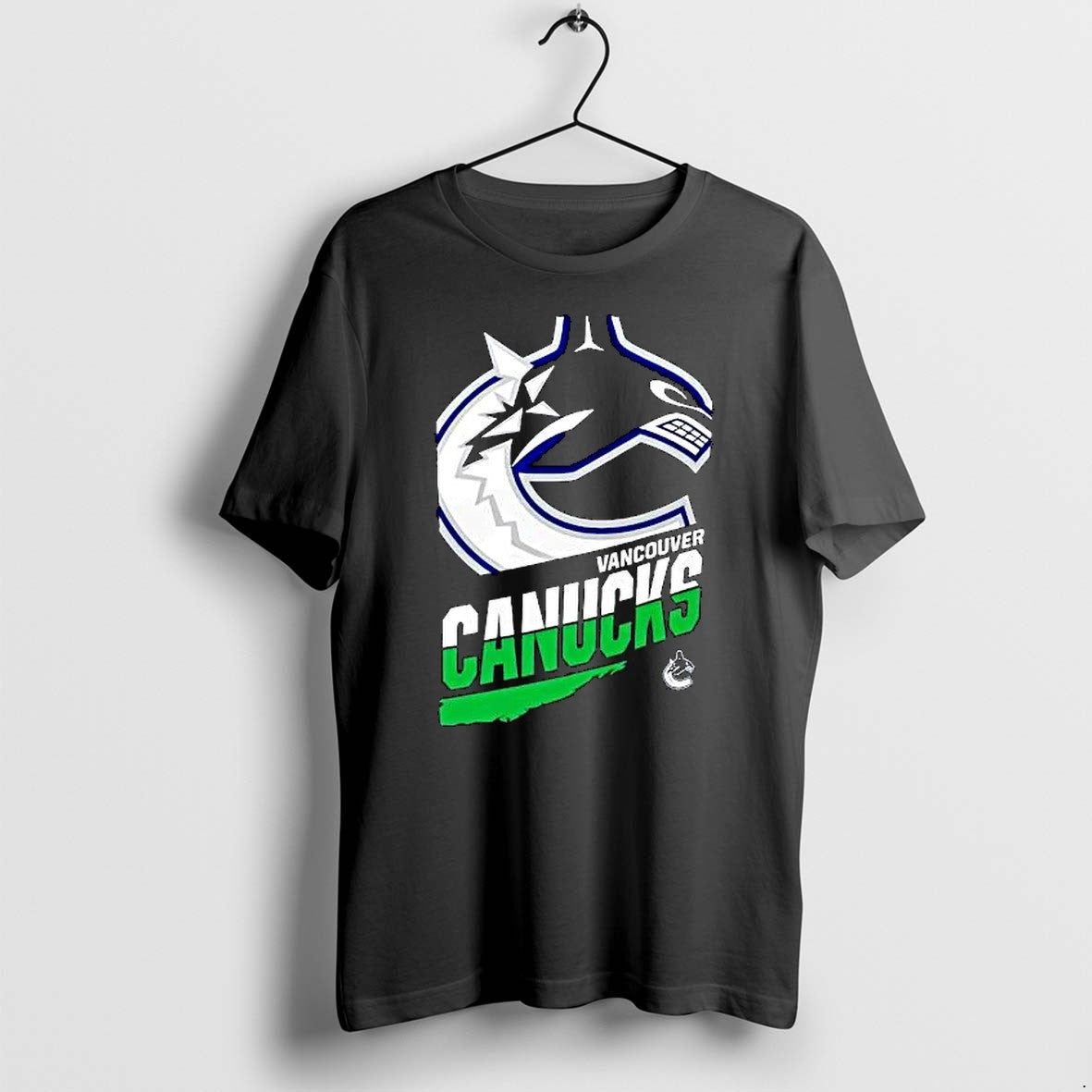 Original Vancouver Canucks Orca Logo Graphic Tshirts Jpg