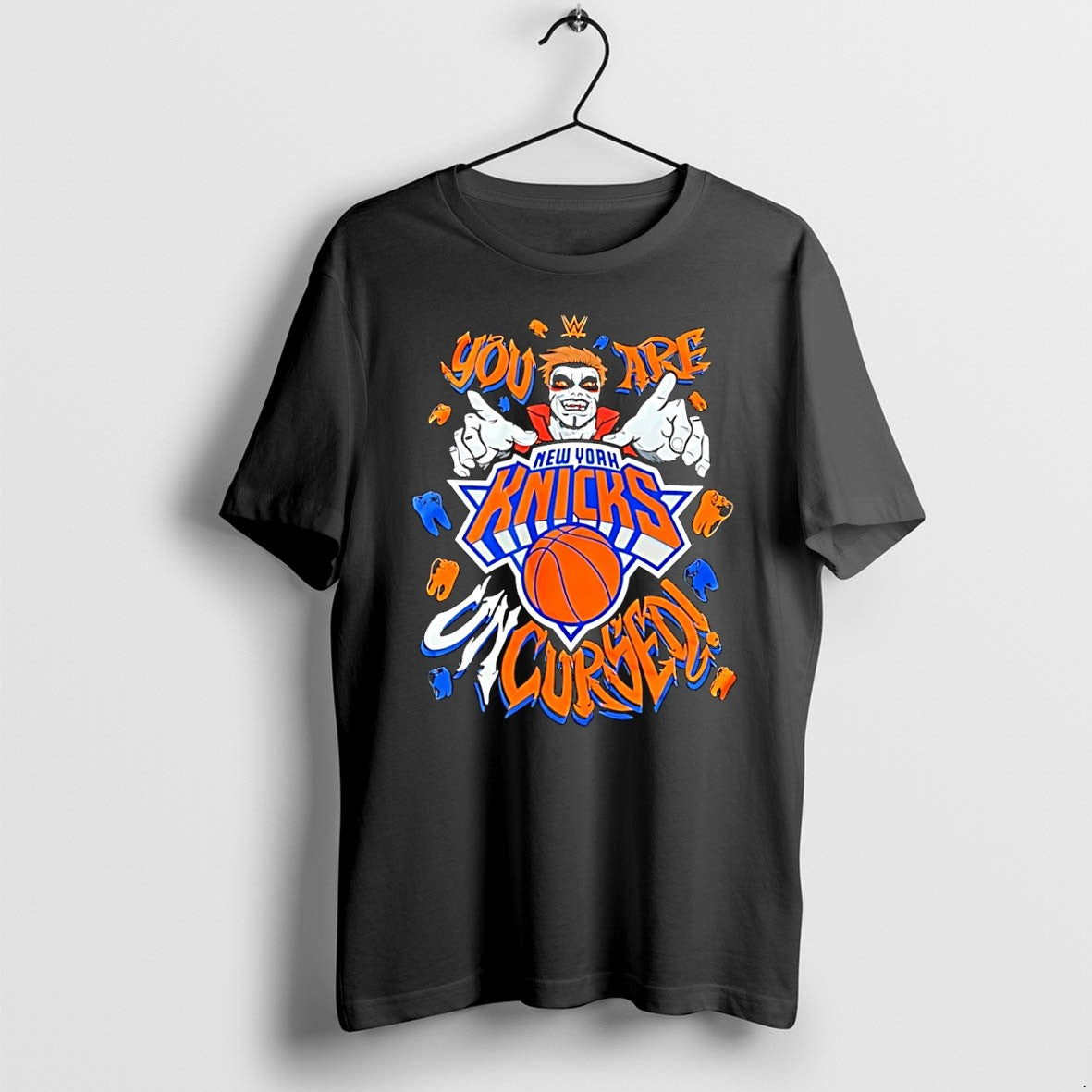 Original Very Nice Danhausen New York Knicks Uncursed Black Tshirts Jpg