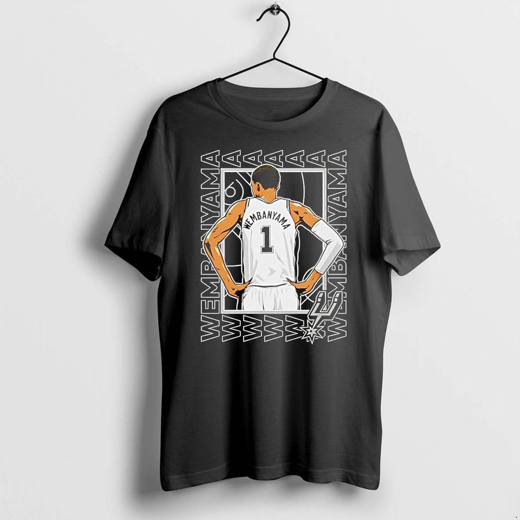 Original Victor Wembanyama San Antonio Spurs Wembanyama 1 Basketball Player Nba 2026 Tshirts