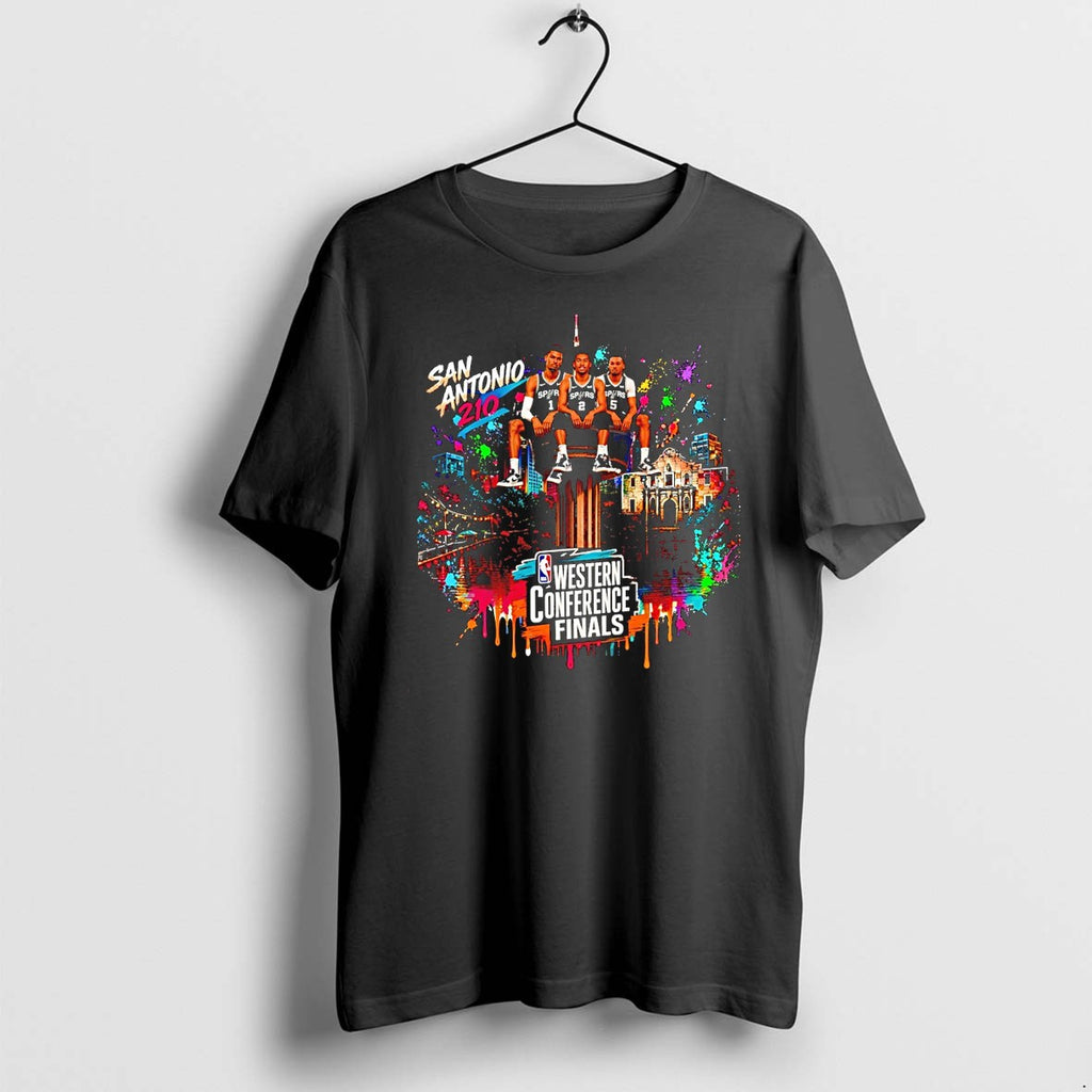 Original Victor Wembanyama Stephon Castle San Antonio Spurs Basketball Western Conference Finals 2026 Tshirts