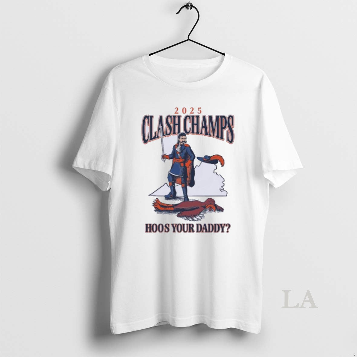 Original Virginia Cavaliers 2025 Clash Champs Hoos Your Daddy T-Shirts, Hoodie, Sweatshirt | PrintMintTees.com