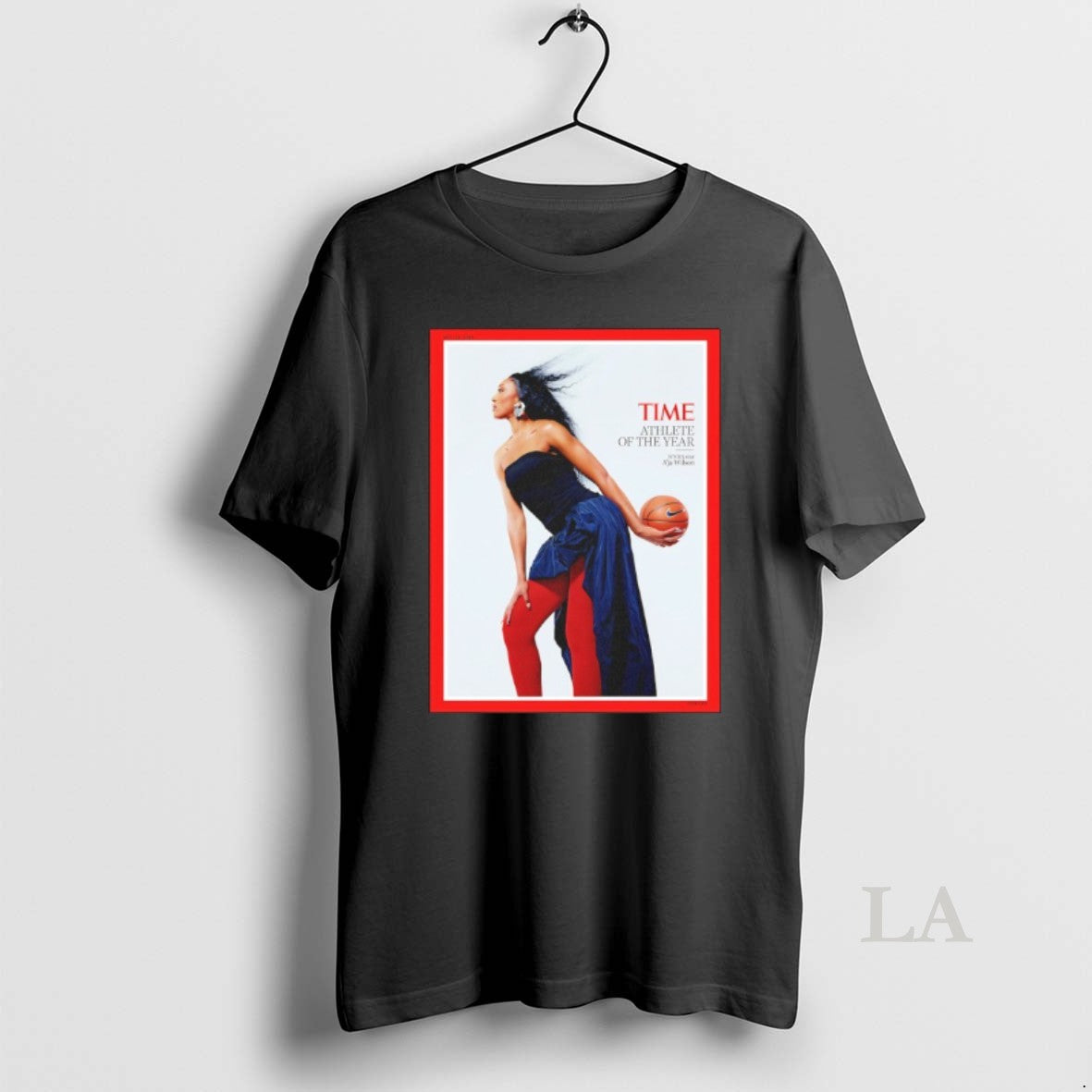 Original Wnba Star Aja Wilson Is Time Athlete Of The Year T-Shirts, Hoodie, Sweatshirt | PrintMintTees.com