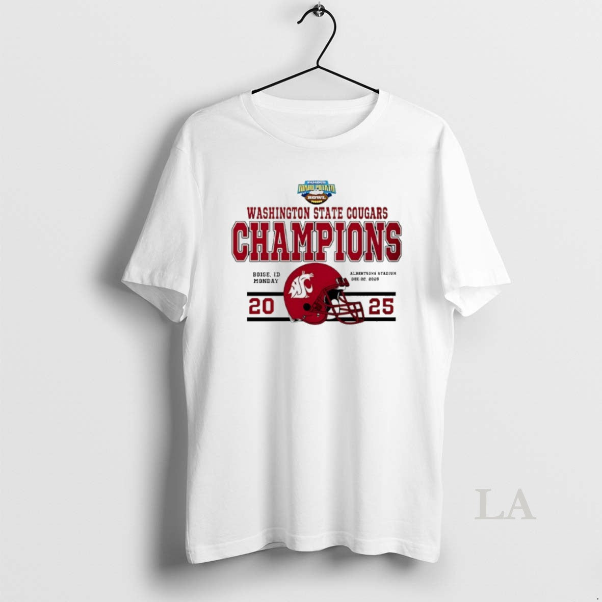 Original Washington State Cougars Potato Bowl Champions 2025 T-Shirts, Hoodie, Sweatshirt | PrintMintTees.com