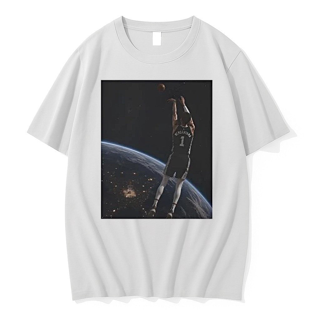Original Wemby Alien Victor Wembanyama 3 Points Tshirts Jpg