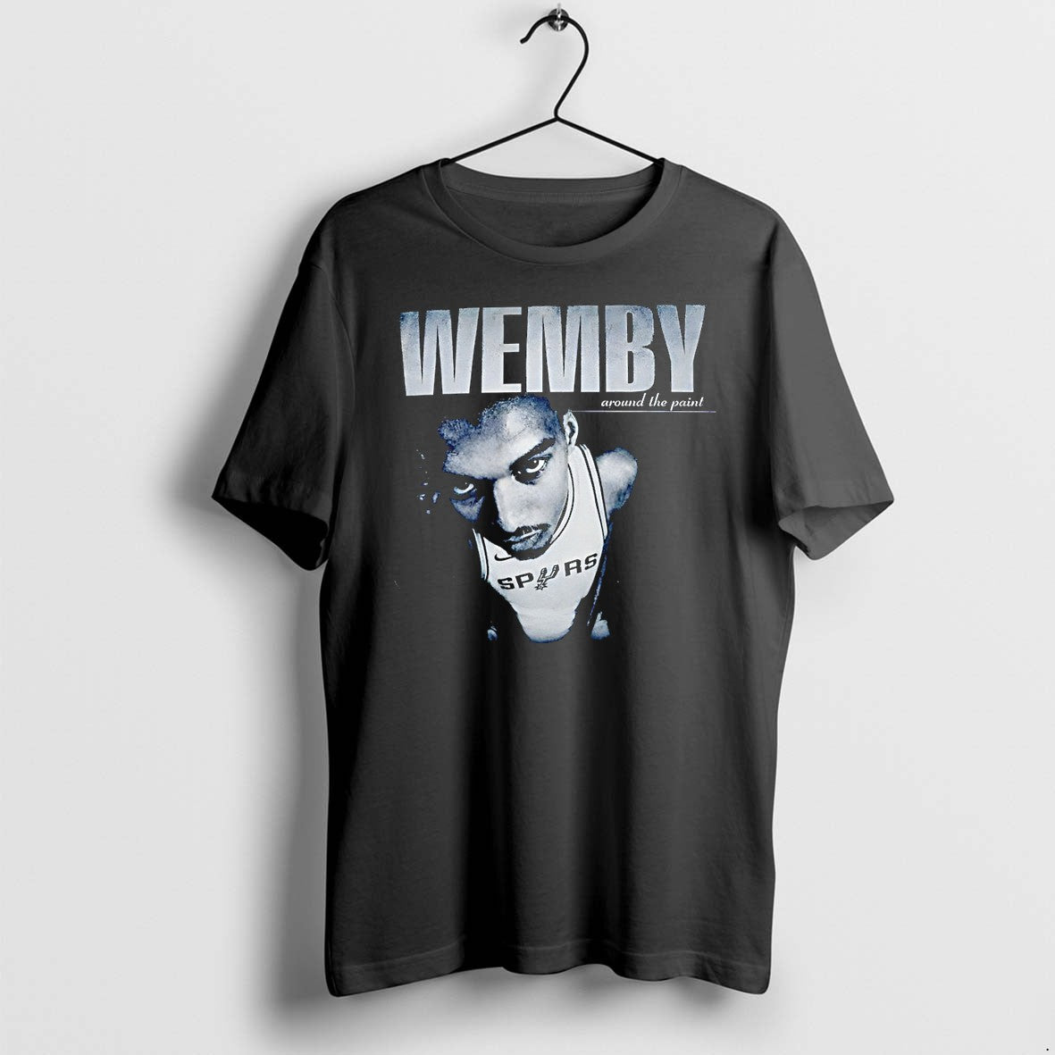 Original Wemby Around The Point Victor Wembanyama San Antonio Spurs Basketball Nba 2026 Tshirts