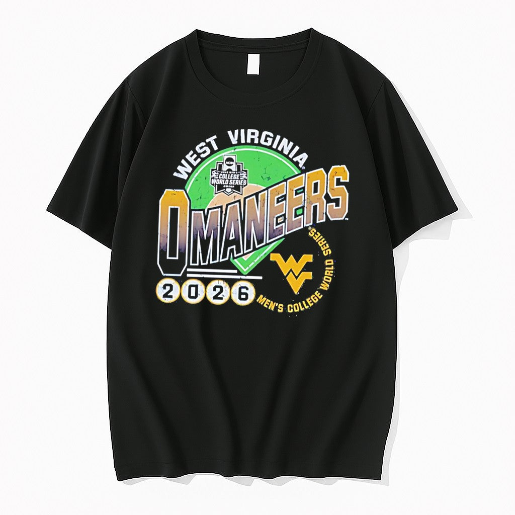 Original West Virginia Mountaineers 2026 College World Series Omaha Bound Tee Tshirts