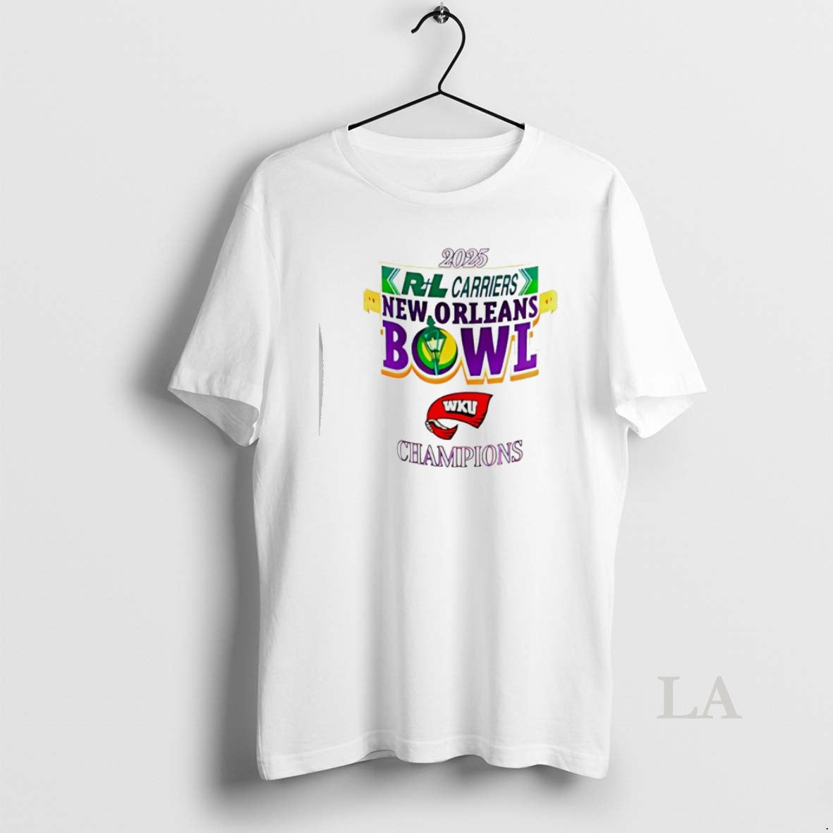 Original Western Kentucky 2025 New Orleans Bowl Champions Logo T-Shirts, Hoodie, Sweatshirt | PrintMintTees.com