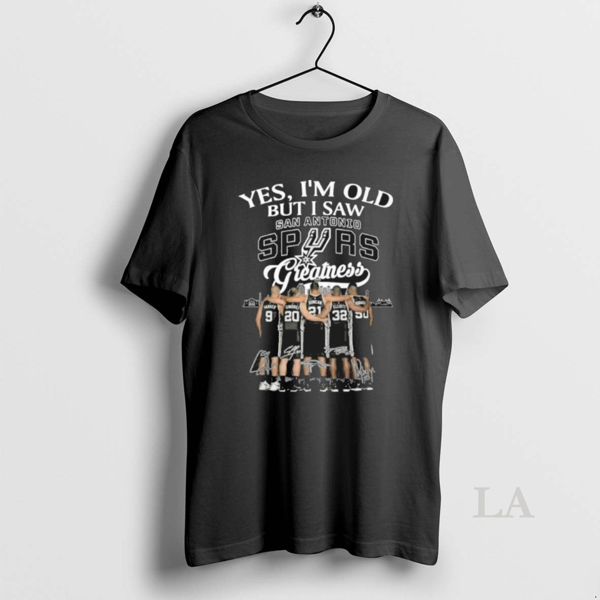 Original Yes Im Old But I Saw San Antonio Spurs Basketball Greatness T-Shirts, Hoodie, Sweatshirt | PrintMintTees.com