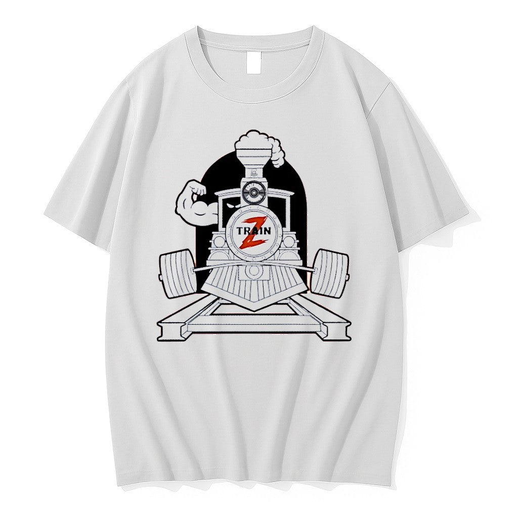 Original Z Train Strength Training 45 Lbs White Tshirts Jpg