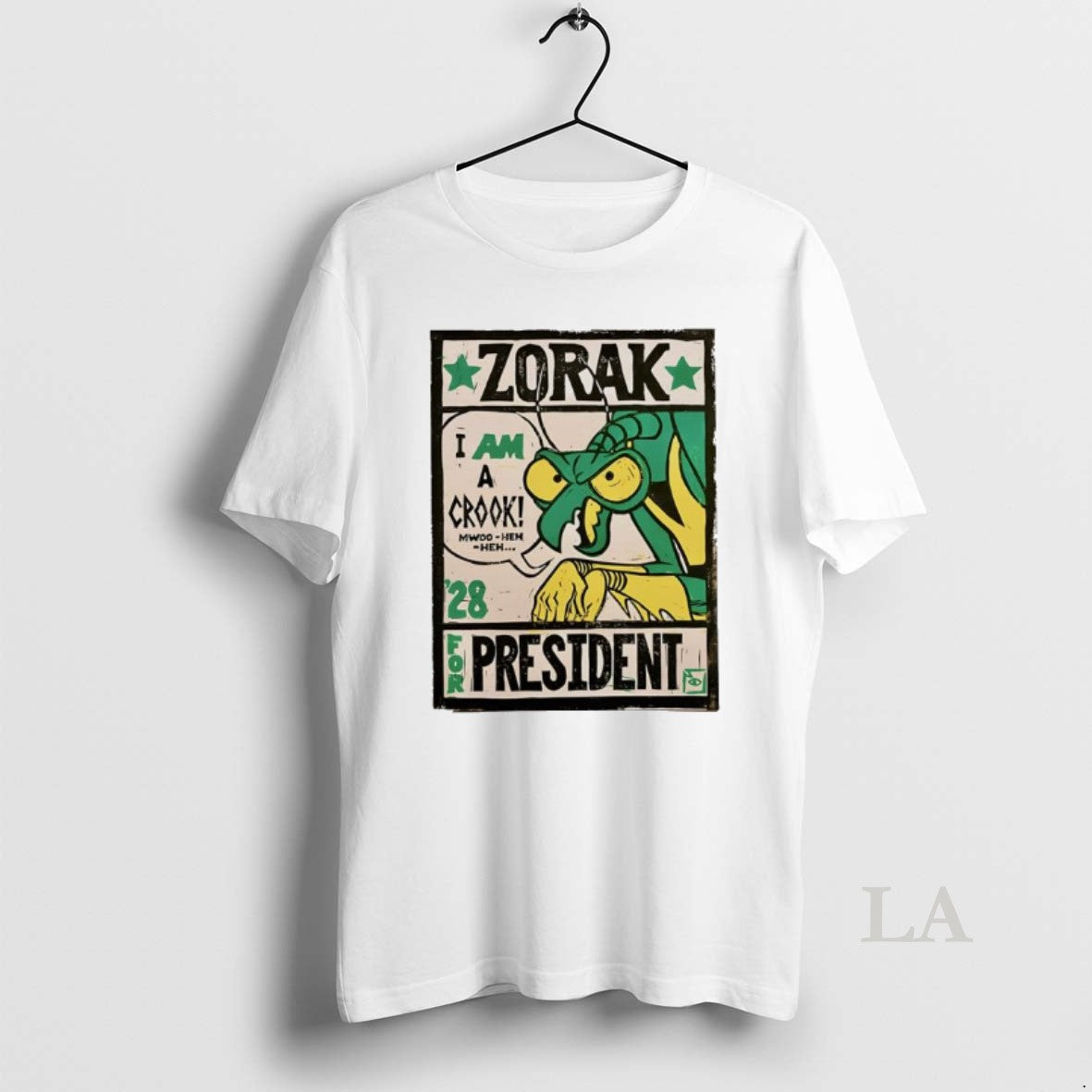 Original Zorak I Am A Crook For President 28 T-Shirts, Hoodie, Sweatshirt | PrintMintTees.com