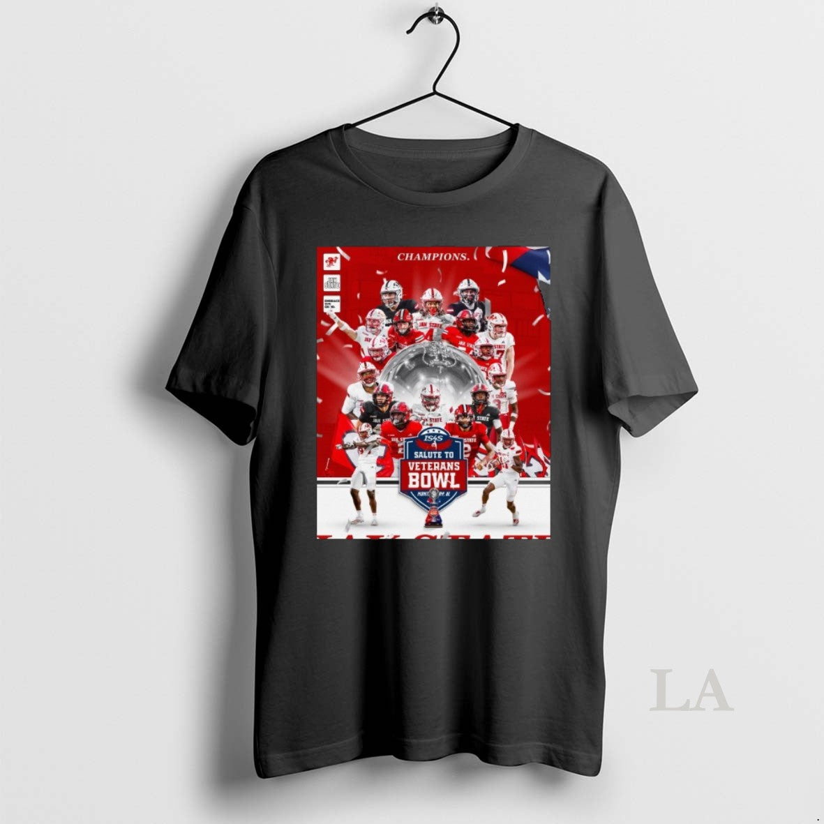 Original Is4s Salute To Veterans Bowl Montgomery Al Jacksonville State Gamecocks Football Champions T-Shirts, Hoodie,...
