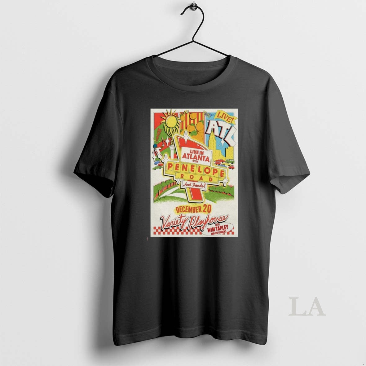 Original Penelope Road And Friends December 20 2025 Atlanta Ga T-Shirts, Hoodie, Sweatshirt | PrintMintTees.com
