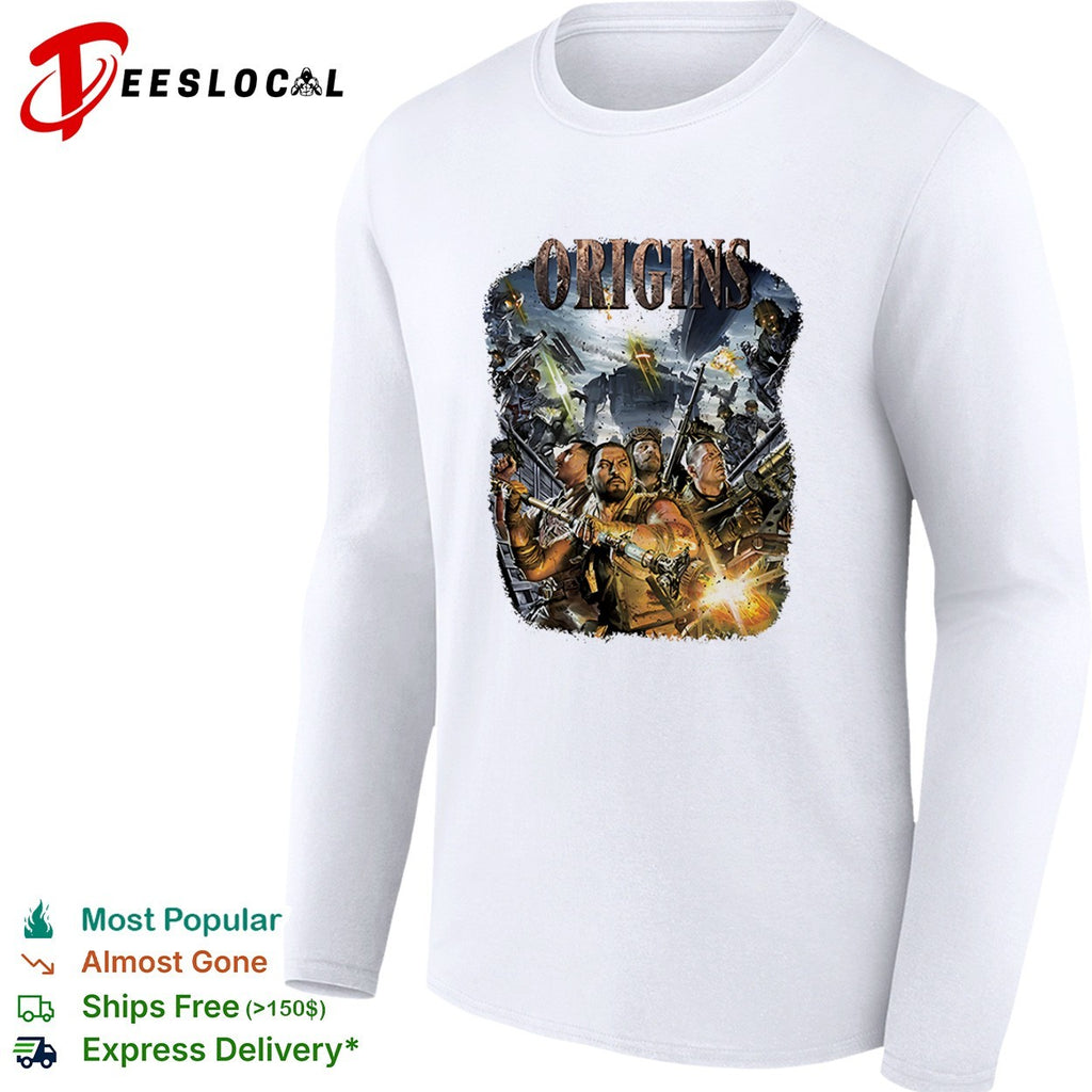 Origins Call of Duty Zombies Tank Dempsey Nikolai Belinski Takeo Masaki Edward shirt