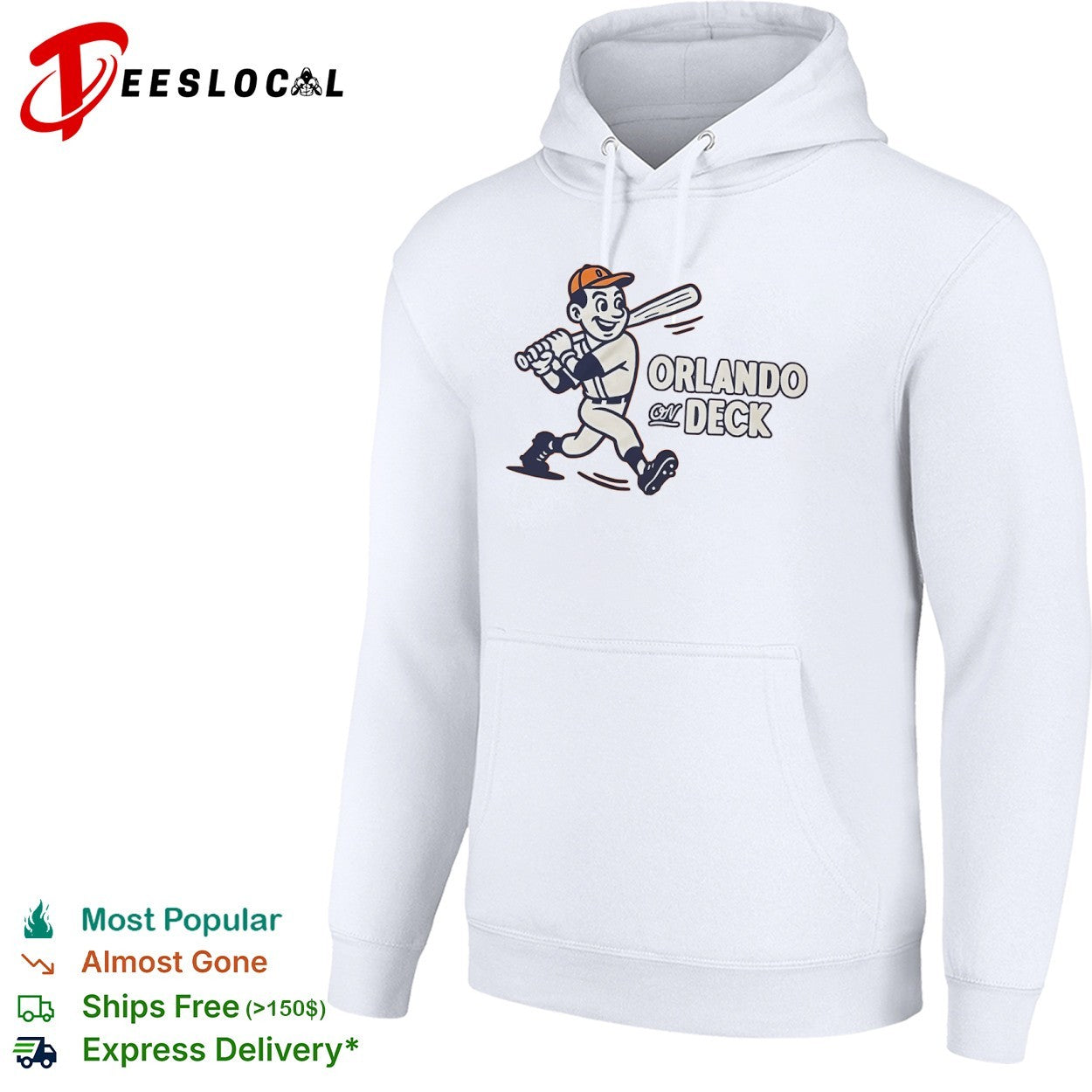 Orlando On Deck Baseball mascot Shirt
