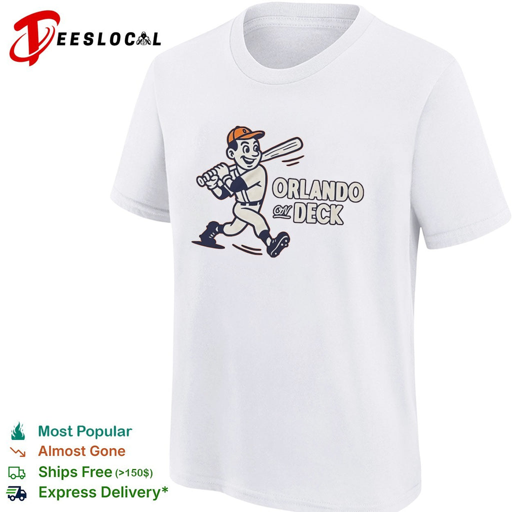 Orlando On Deck Baseball mascot Shirt